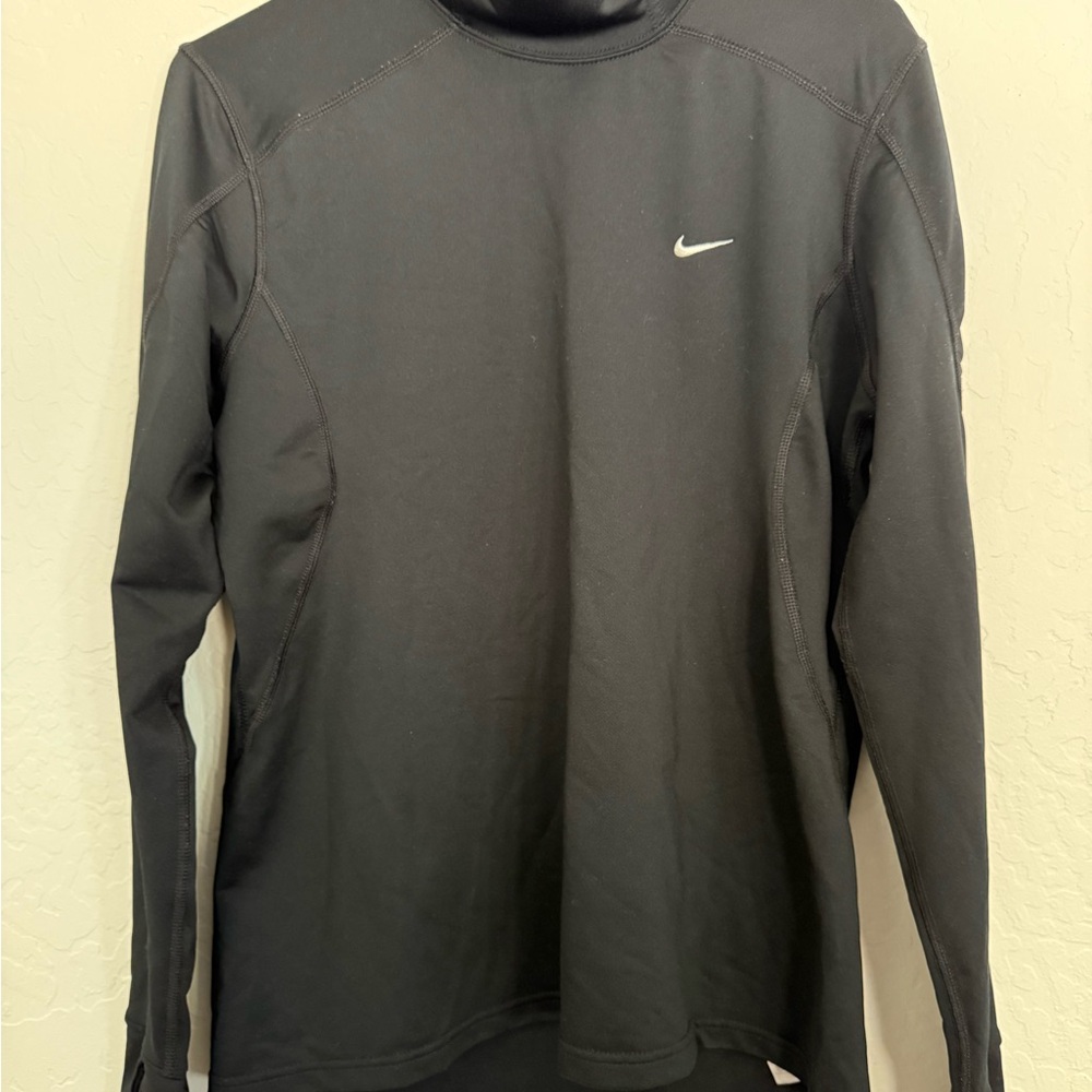 Nike Black Performance Long Sleeve Top